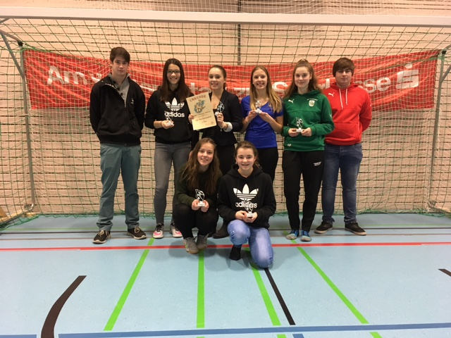 Den 2. Platz erreichten unsere B-Juniorinnen beim Hallenturnier in Triftern.