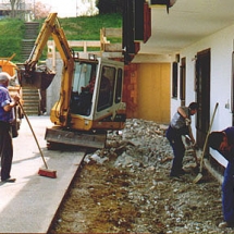 Umbau Vereinsheim 1994_1